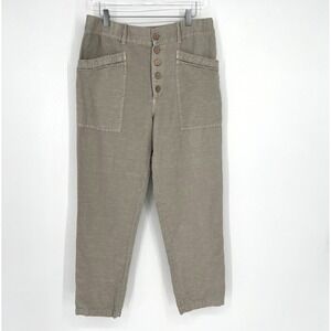 Sundance Pant Womens 12 Linen Classic Boho Peasant Hippie Lightweight Casual